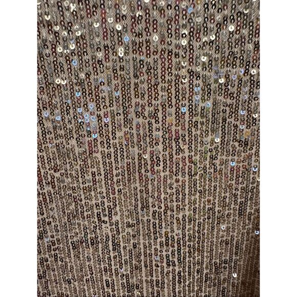 Rose Gold Sequin Embellished Dress - Picture 5 of 5